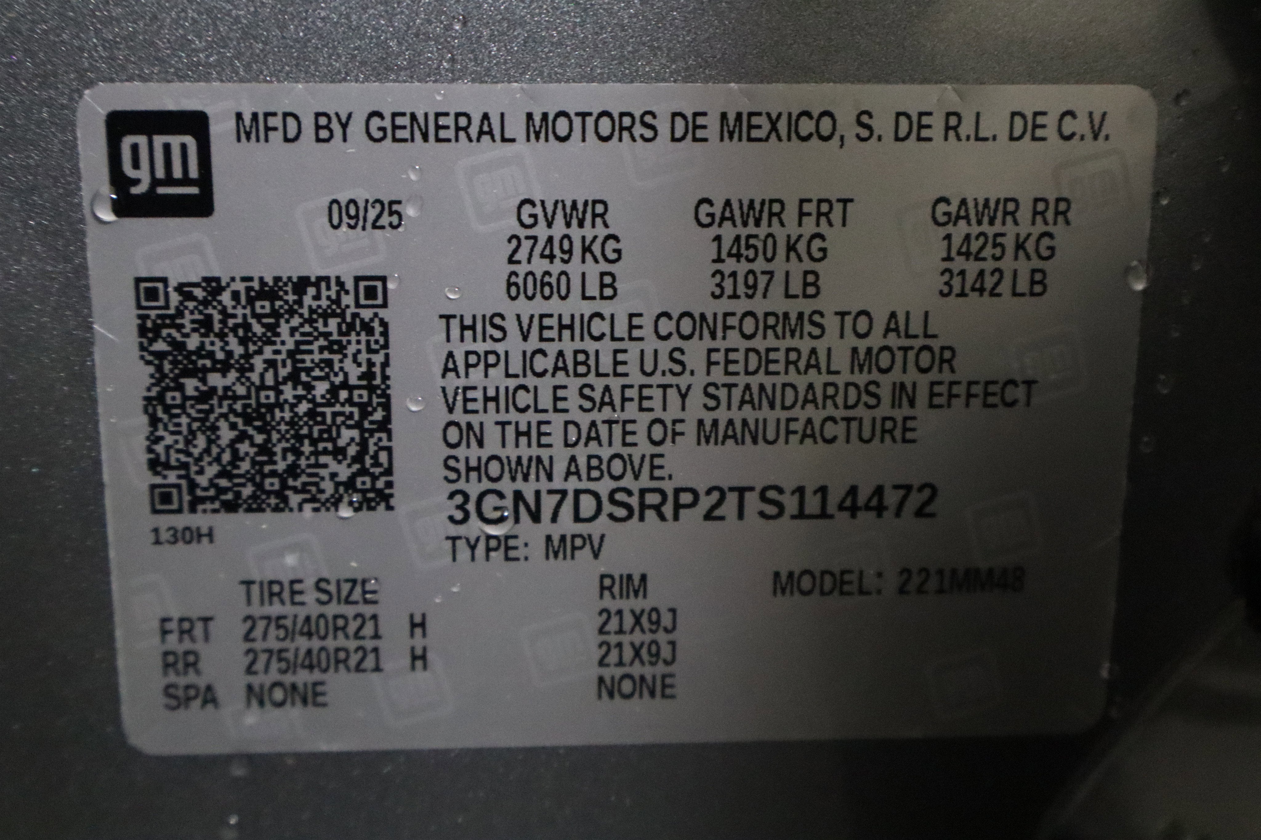 2026 Chevrolet Equinox EV RS