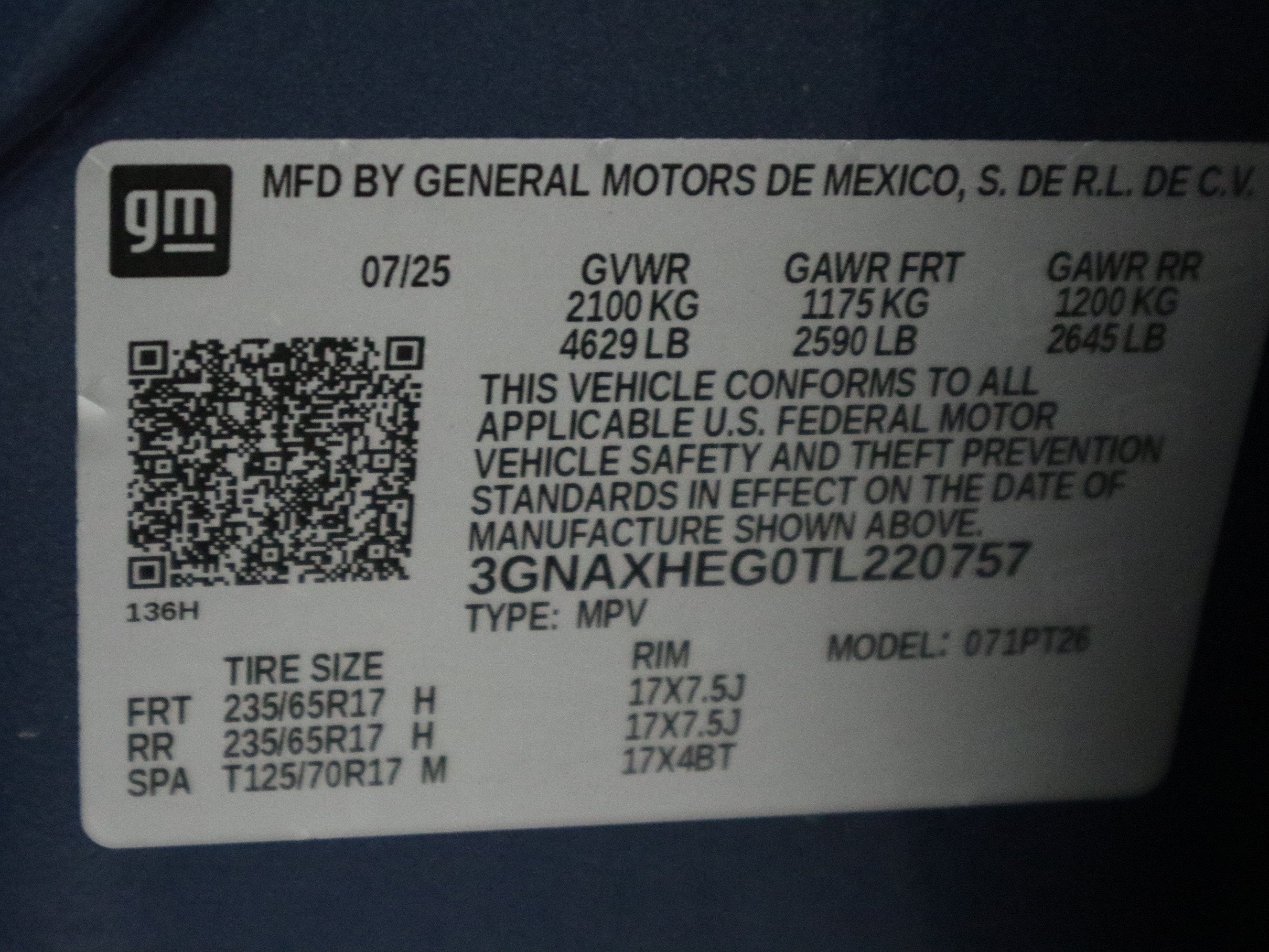 2026 Chevrolet Equinox LT