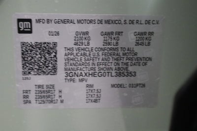 2026 Chevrolet Equinox LT