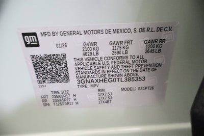 2026 Chevrolet Equinox LT