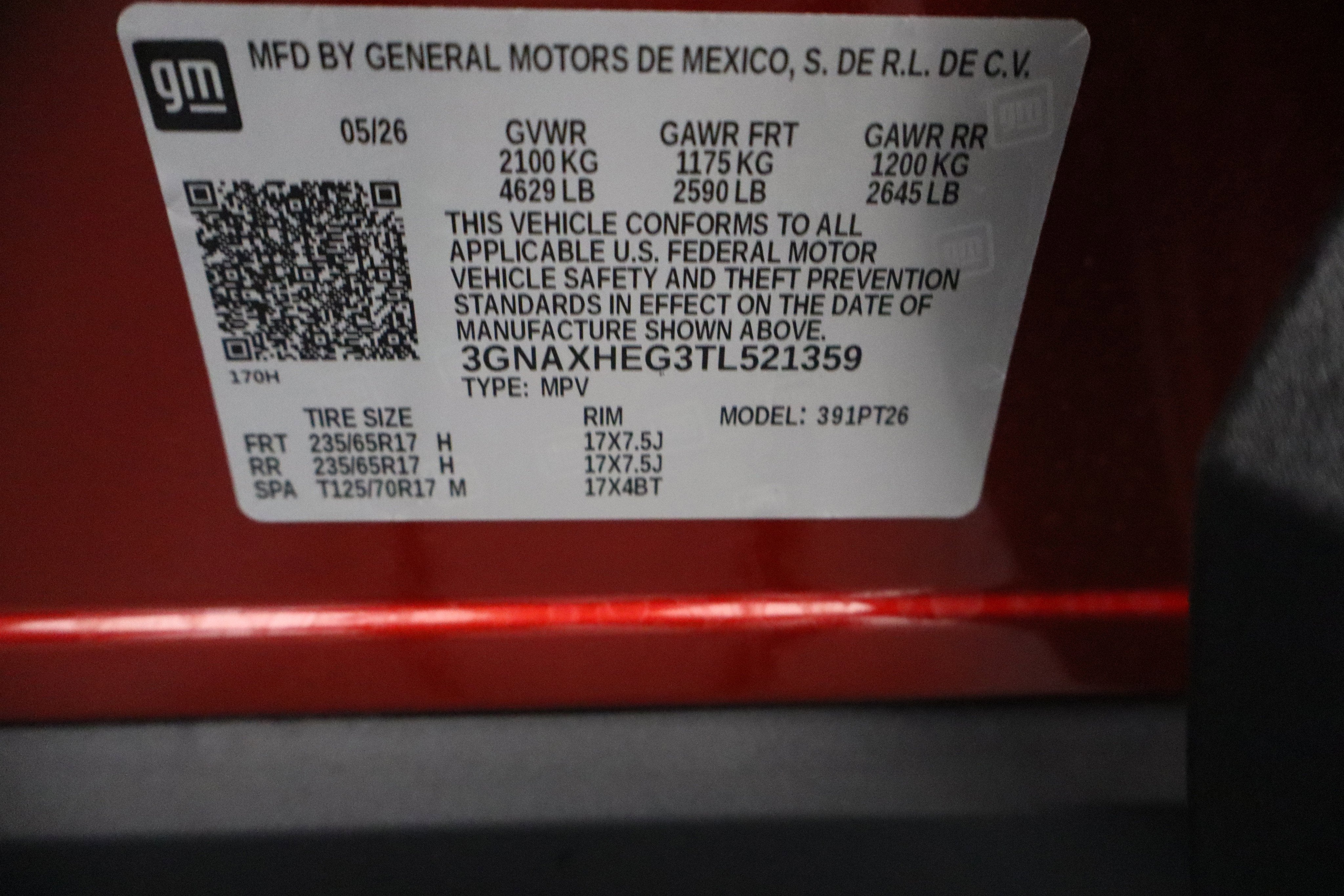 2026 Chevrolet Equinox LT