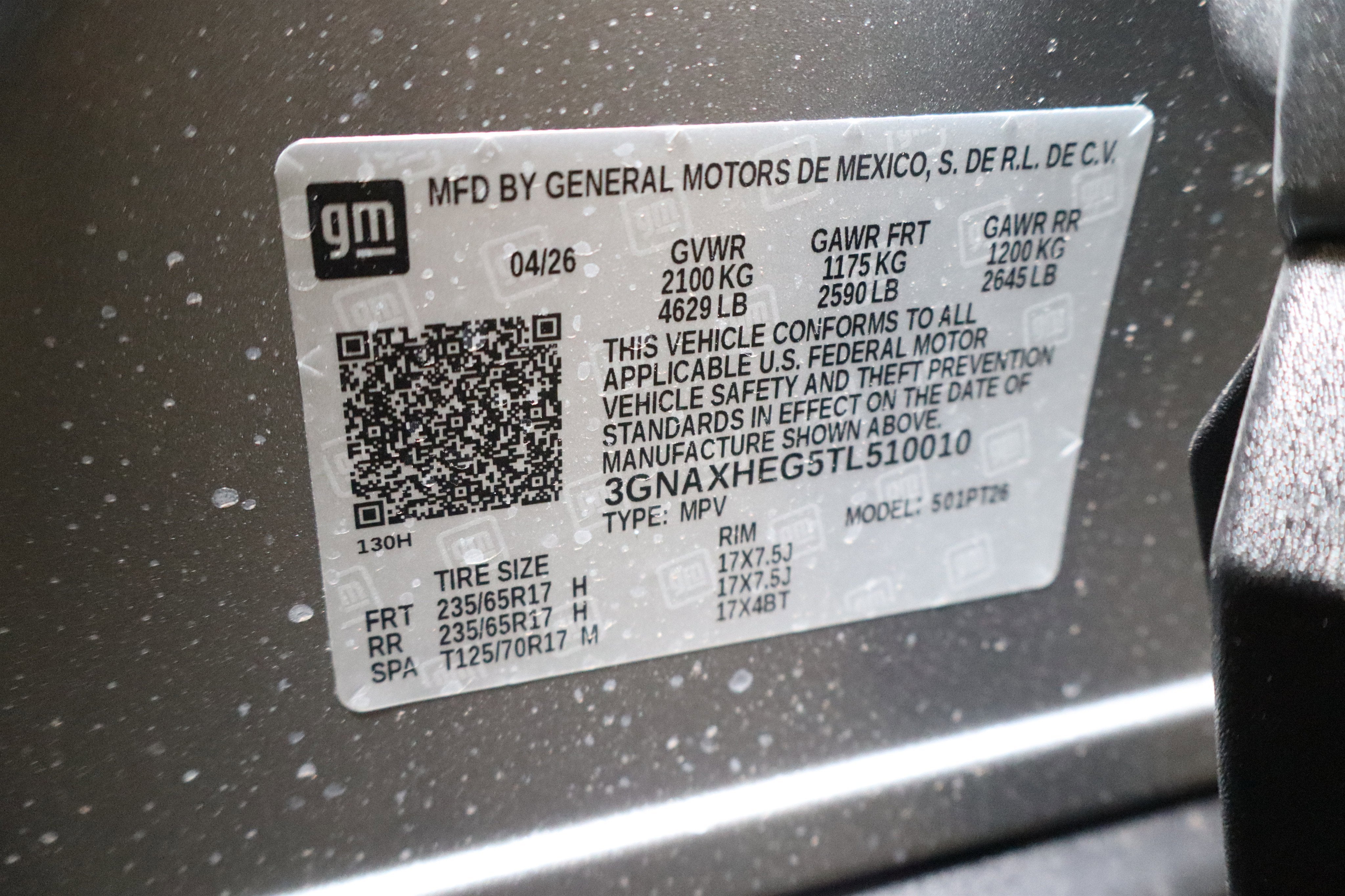 2026 Chevrolet Equinox LT