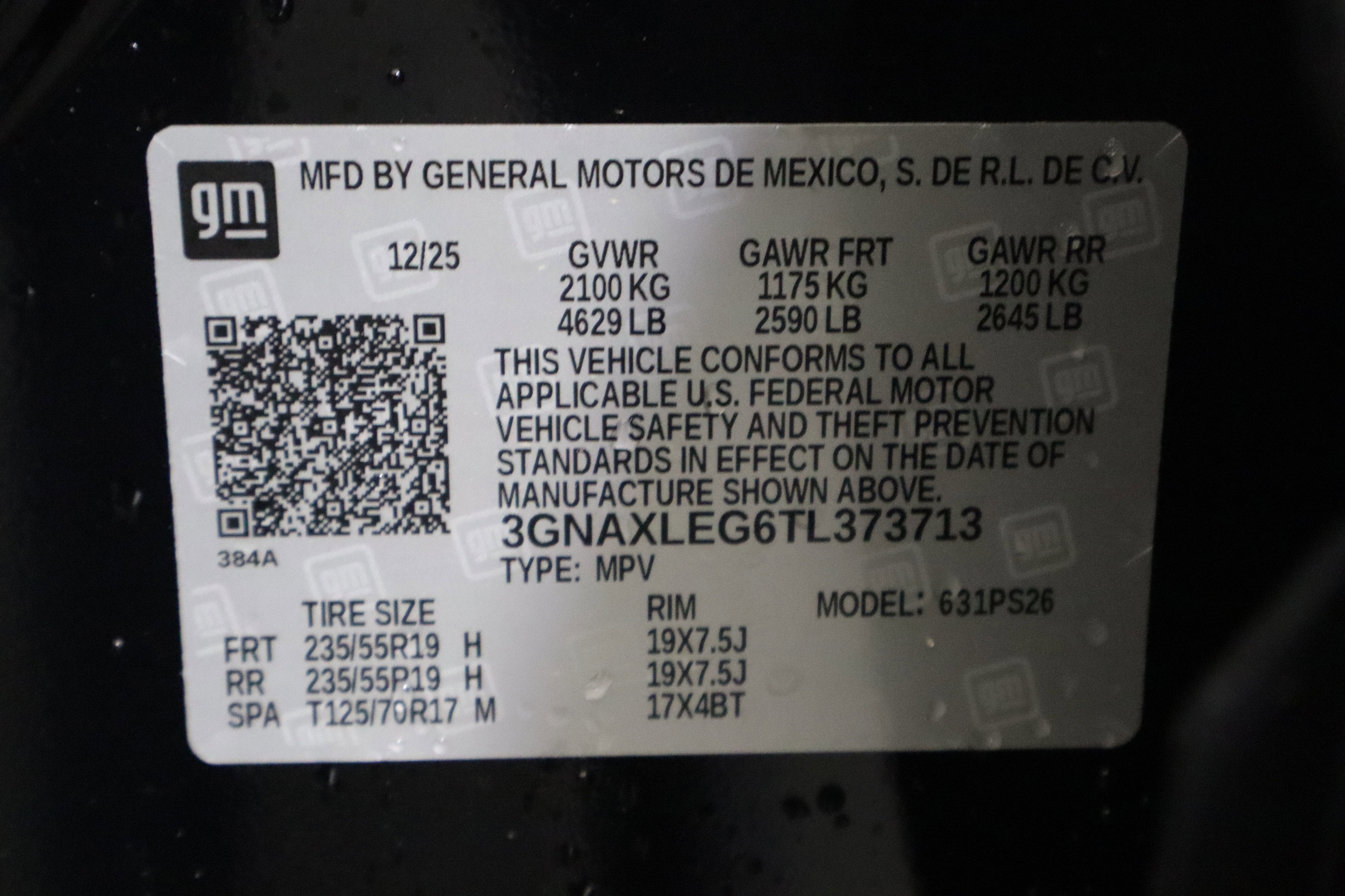 2026 Chevrolet Equinox RS