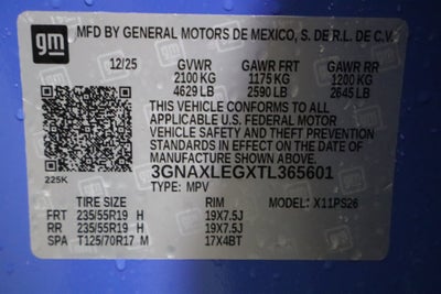 2026 Chevrolet Equinox RS