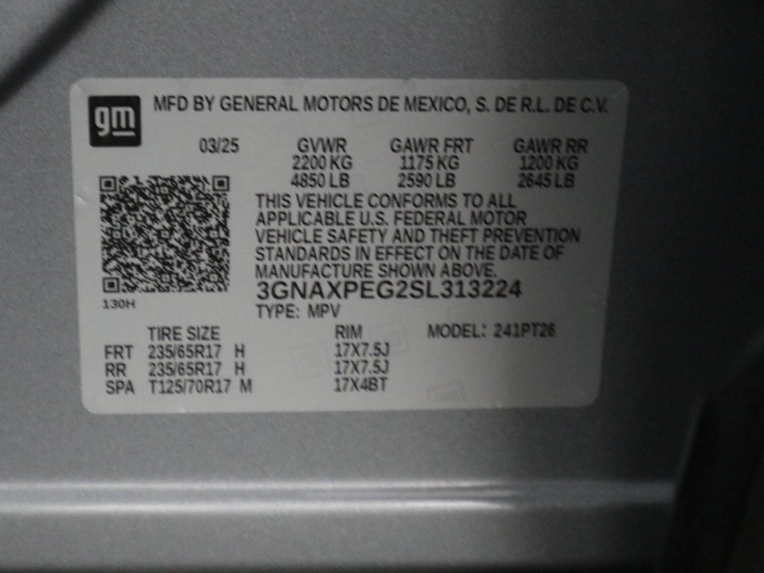 2025 Chevrolet Equinox LT