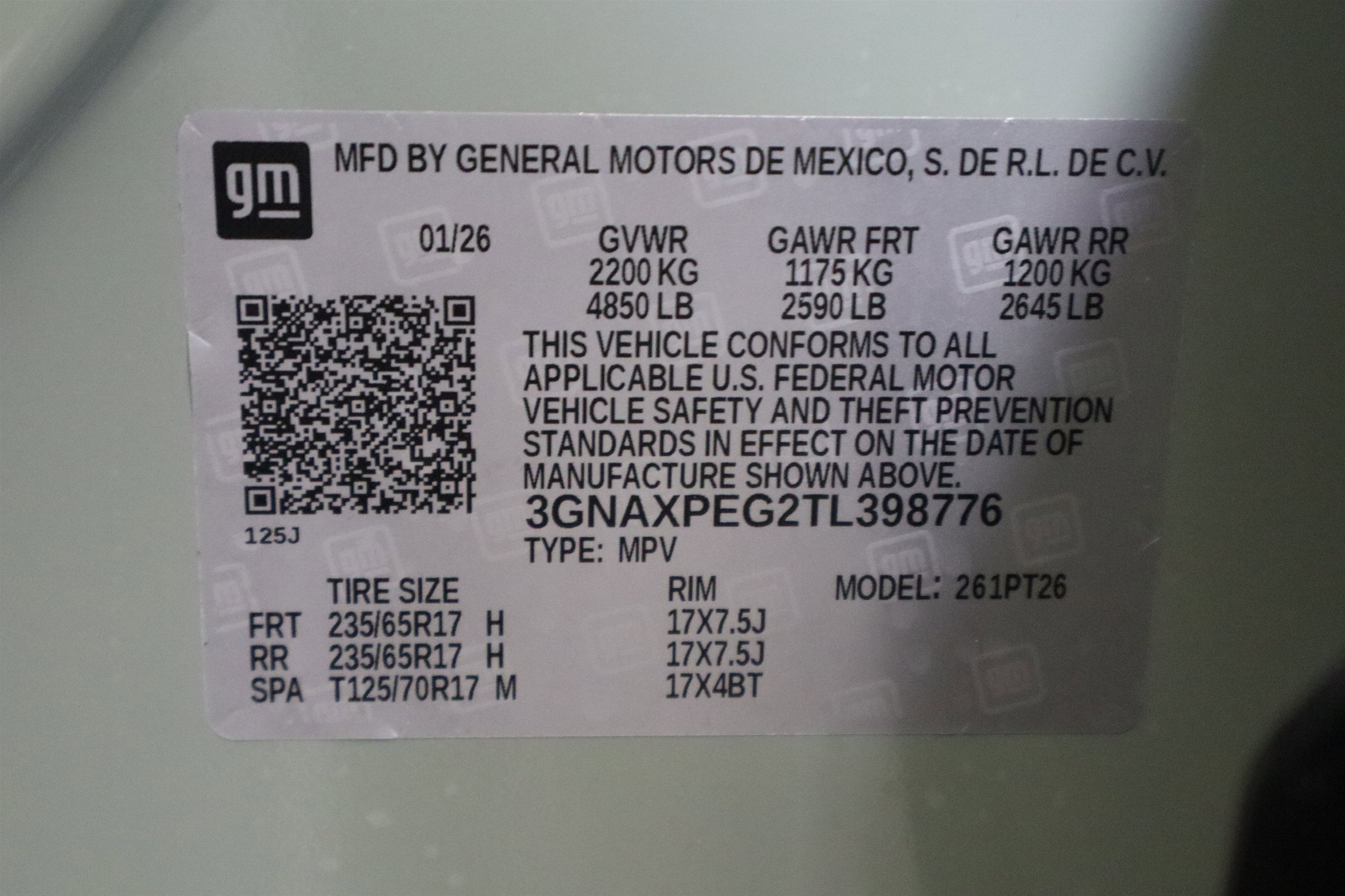 2026 Chevrolet Equinox LT