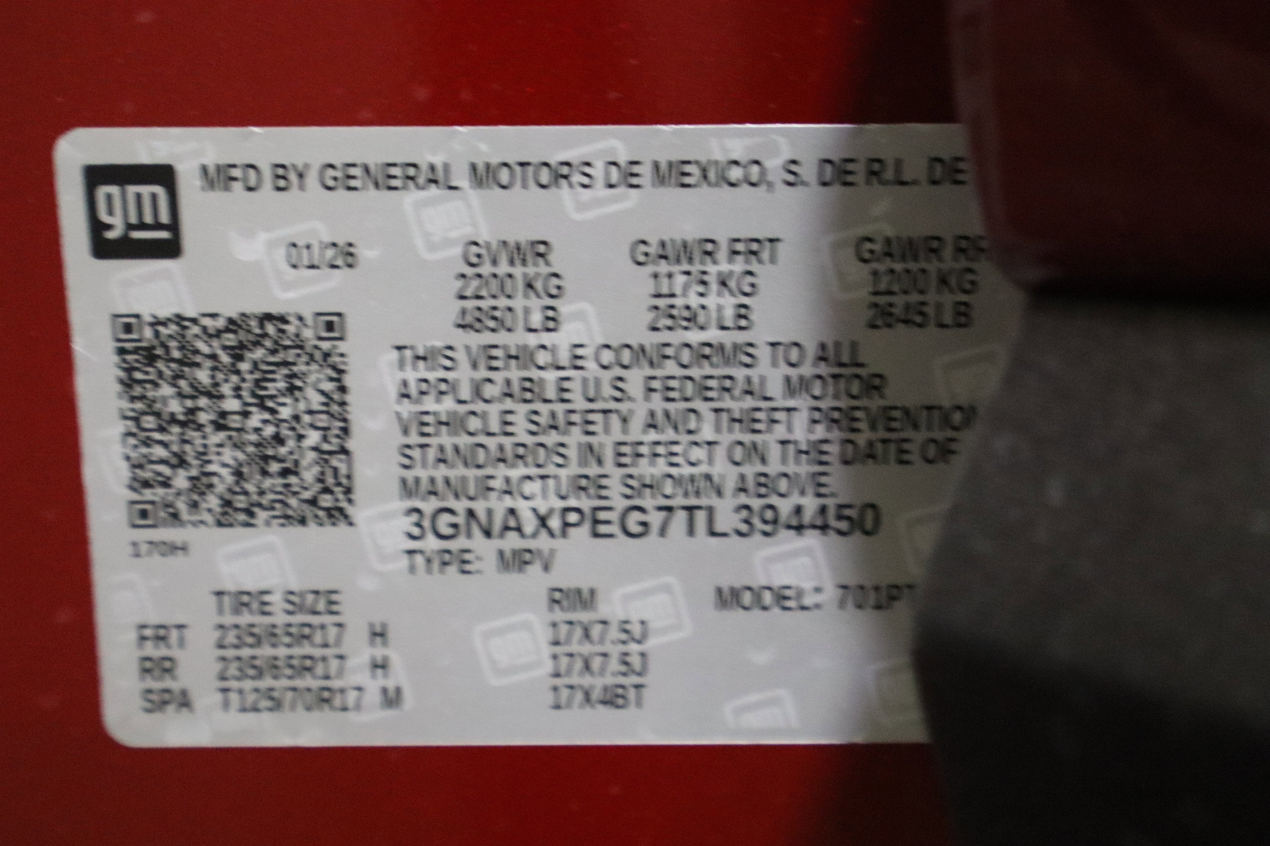 2026 Chevrolet Equinox LT