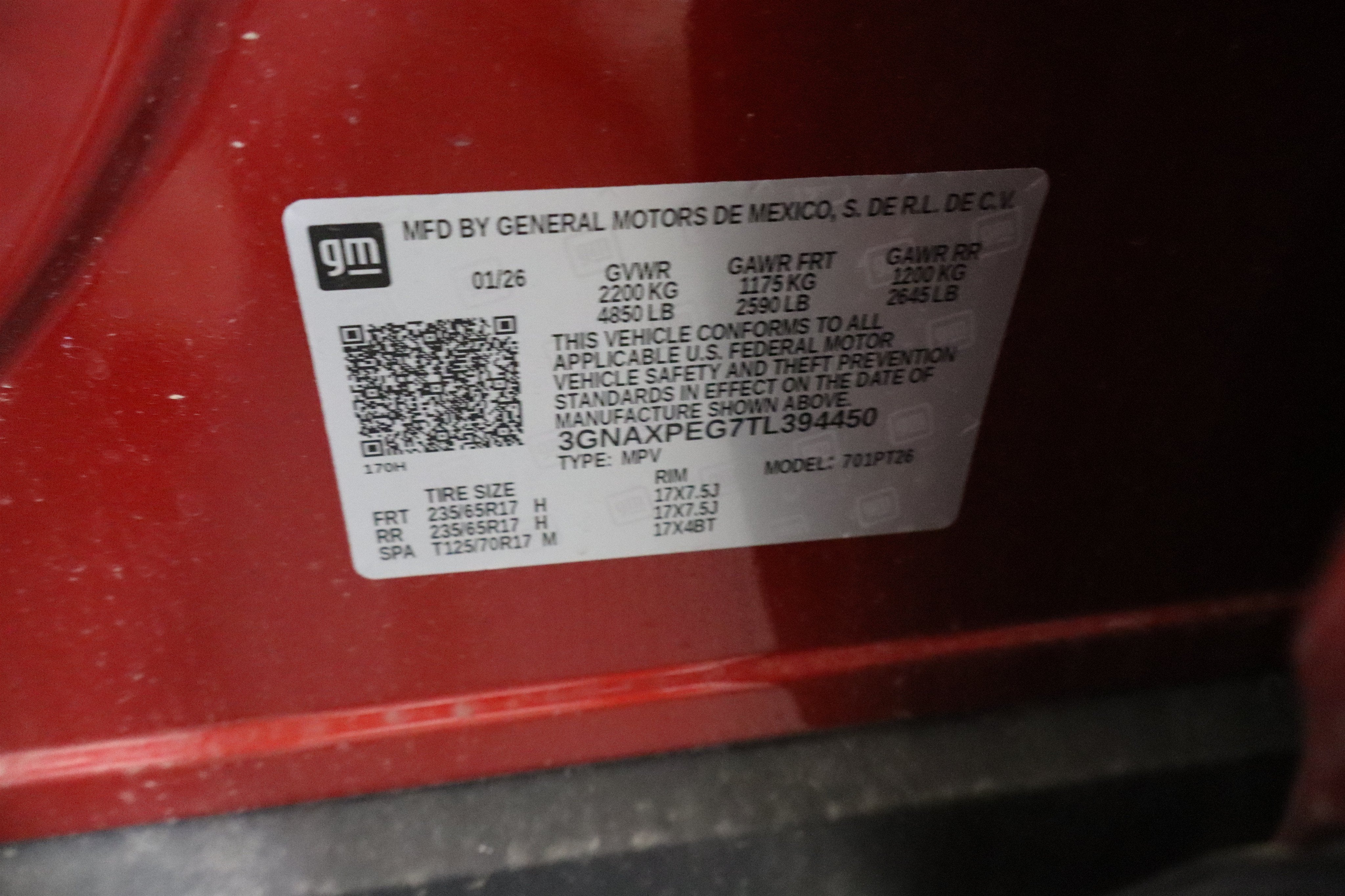 2026 Chevrolet Equinox LT