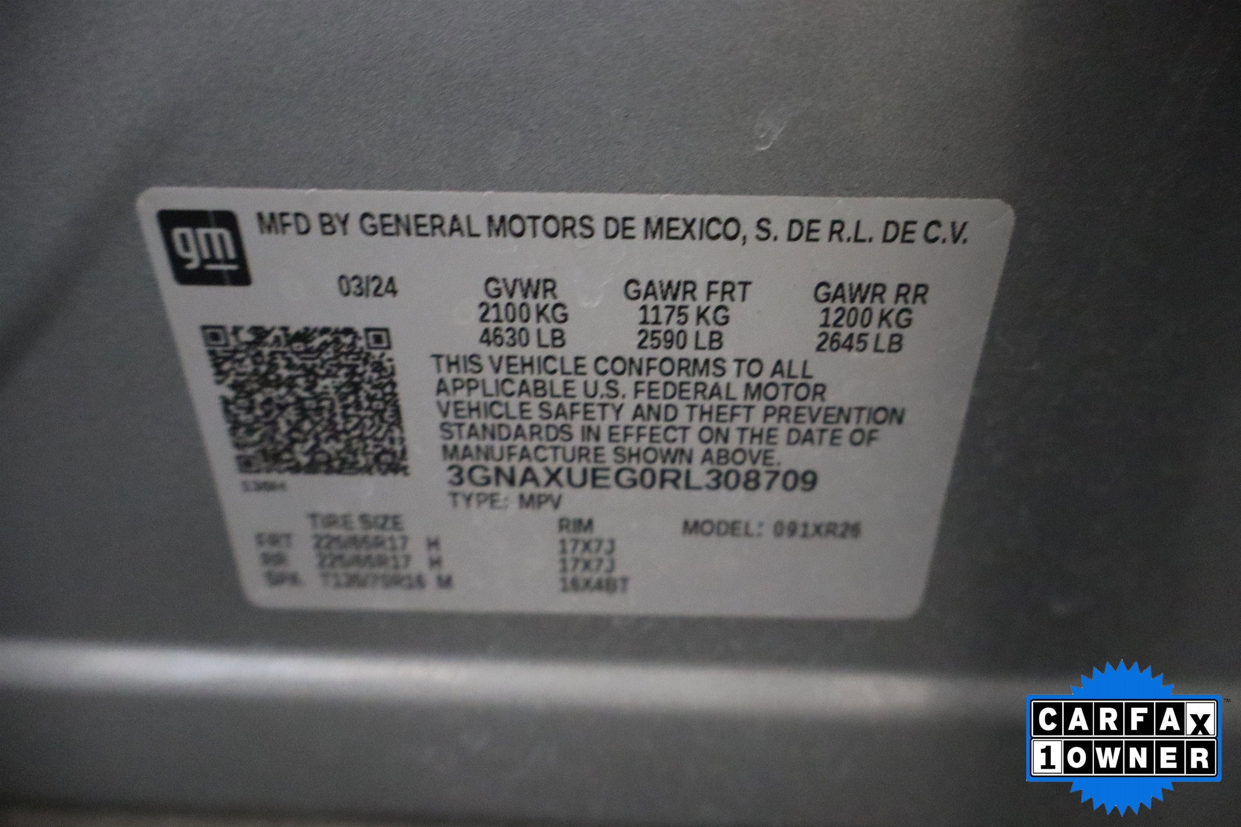 2024 Chevrolet Equinox LT