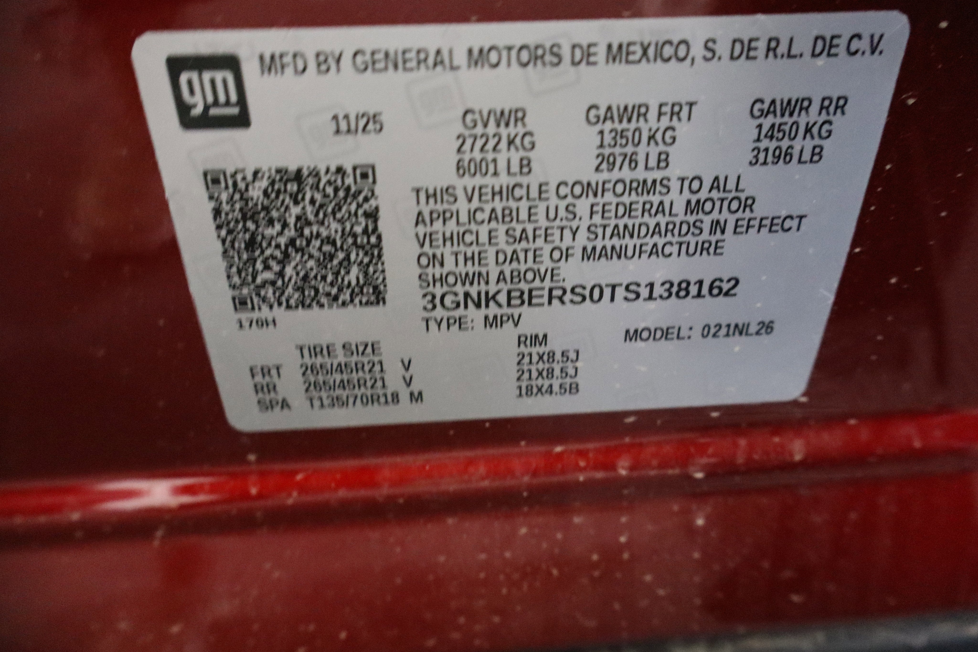 2026 Chevrolet Blazer RS