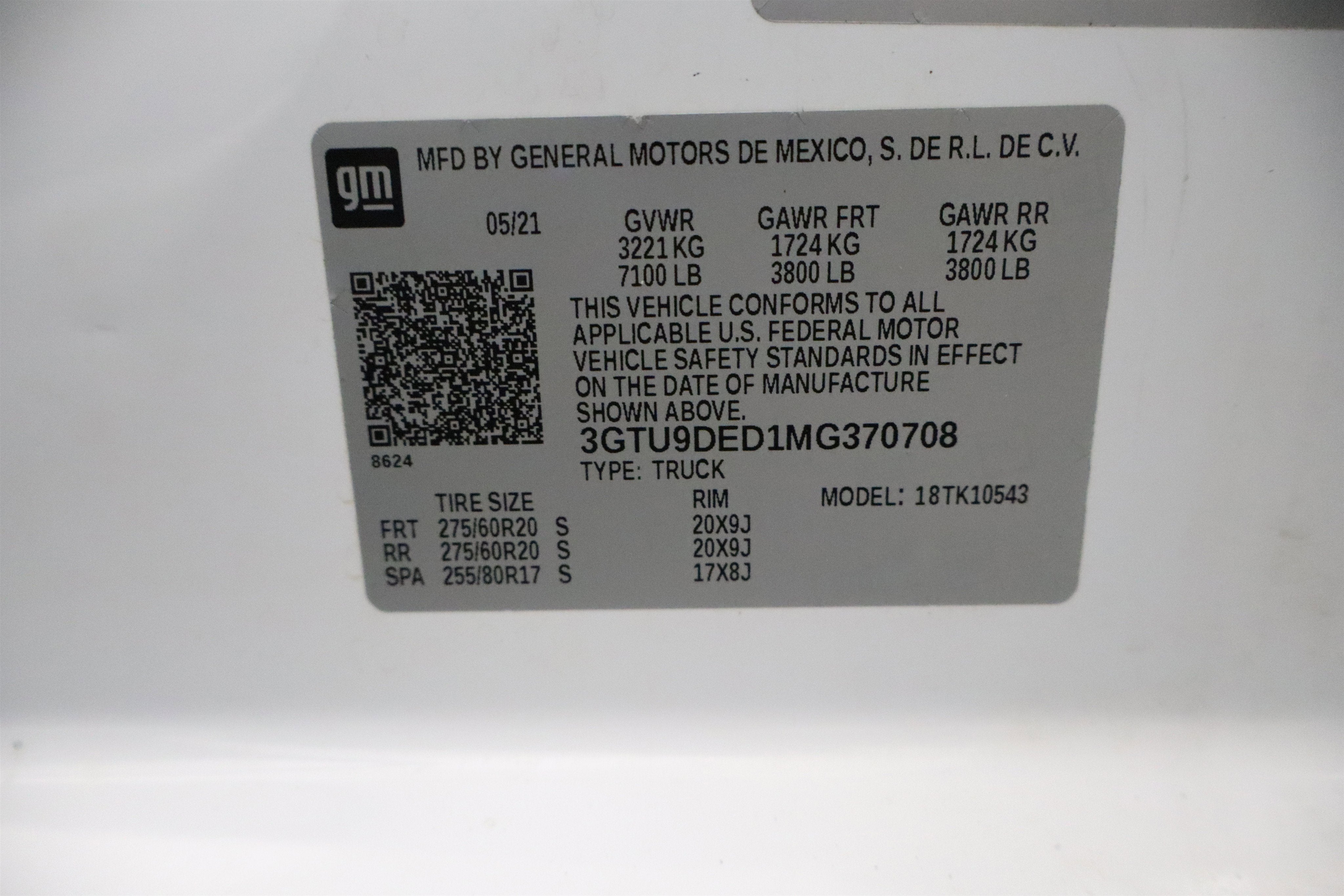 2021 GMC Sierra 1500 SLT