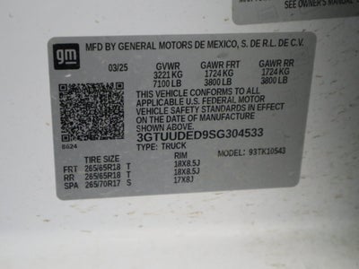 2025 GMC Sierra 1500 SLT