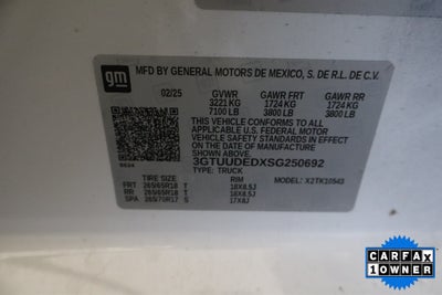 2025 GMC Sierra 1500 SLT