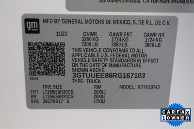 2024 GMC Sierra 1500 AT4