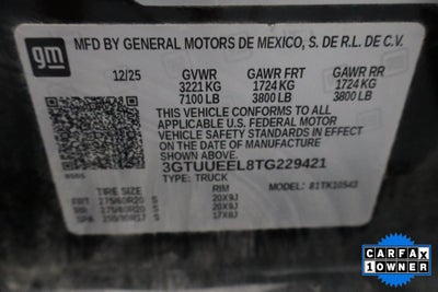2026 GMC Sierra 1500 AT4