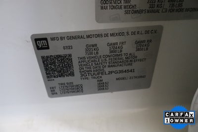 2023 GMC Sierra 1500 AT4X