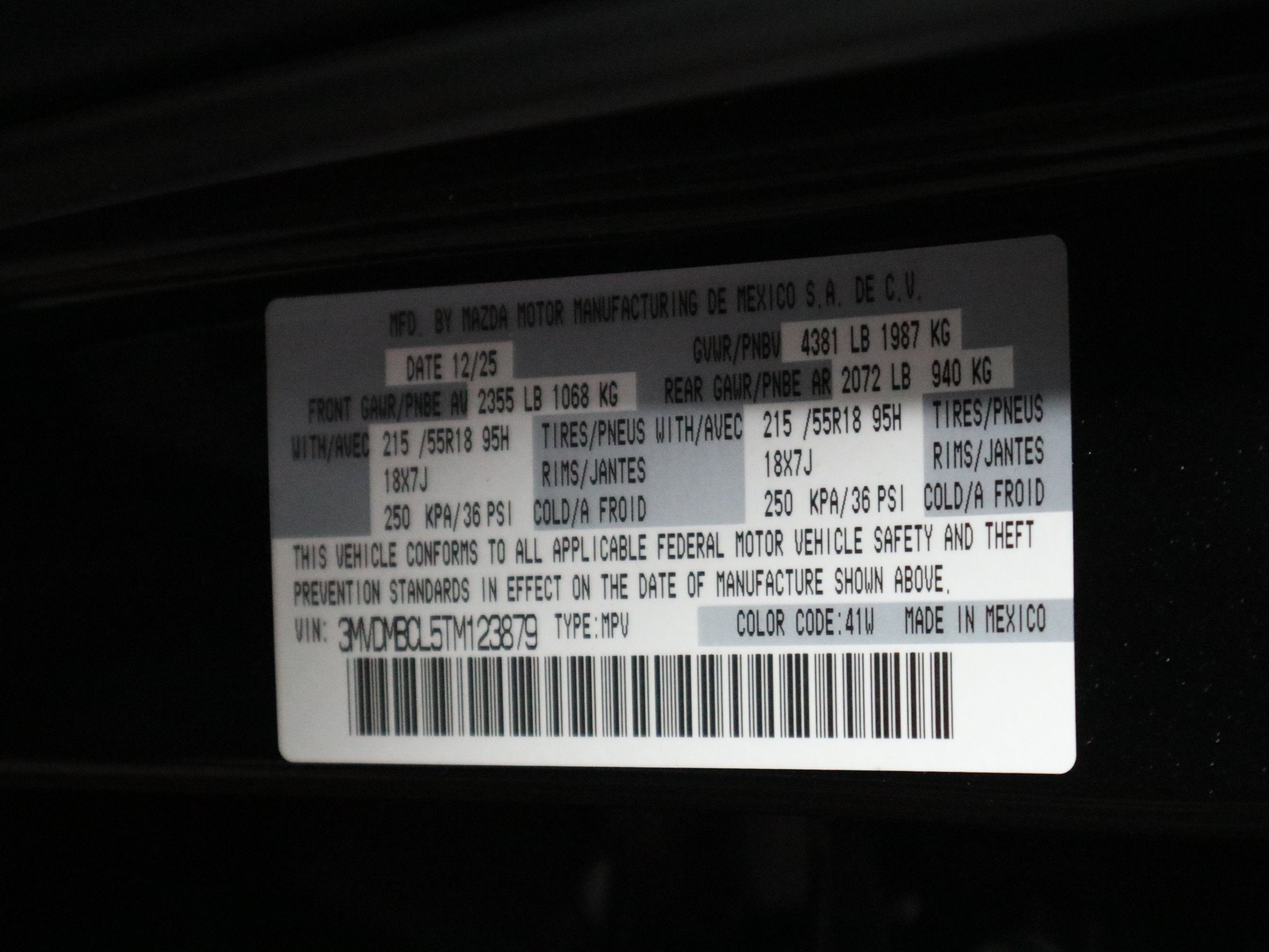 2026 Mazda Mazda CX-30 2.5 S Aire Edition