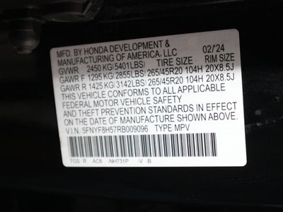 2024 Honda Passport EX-L