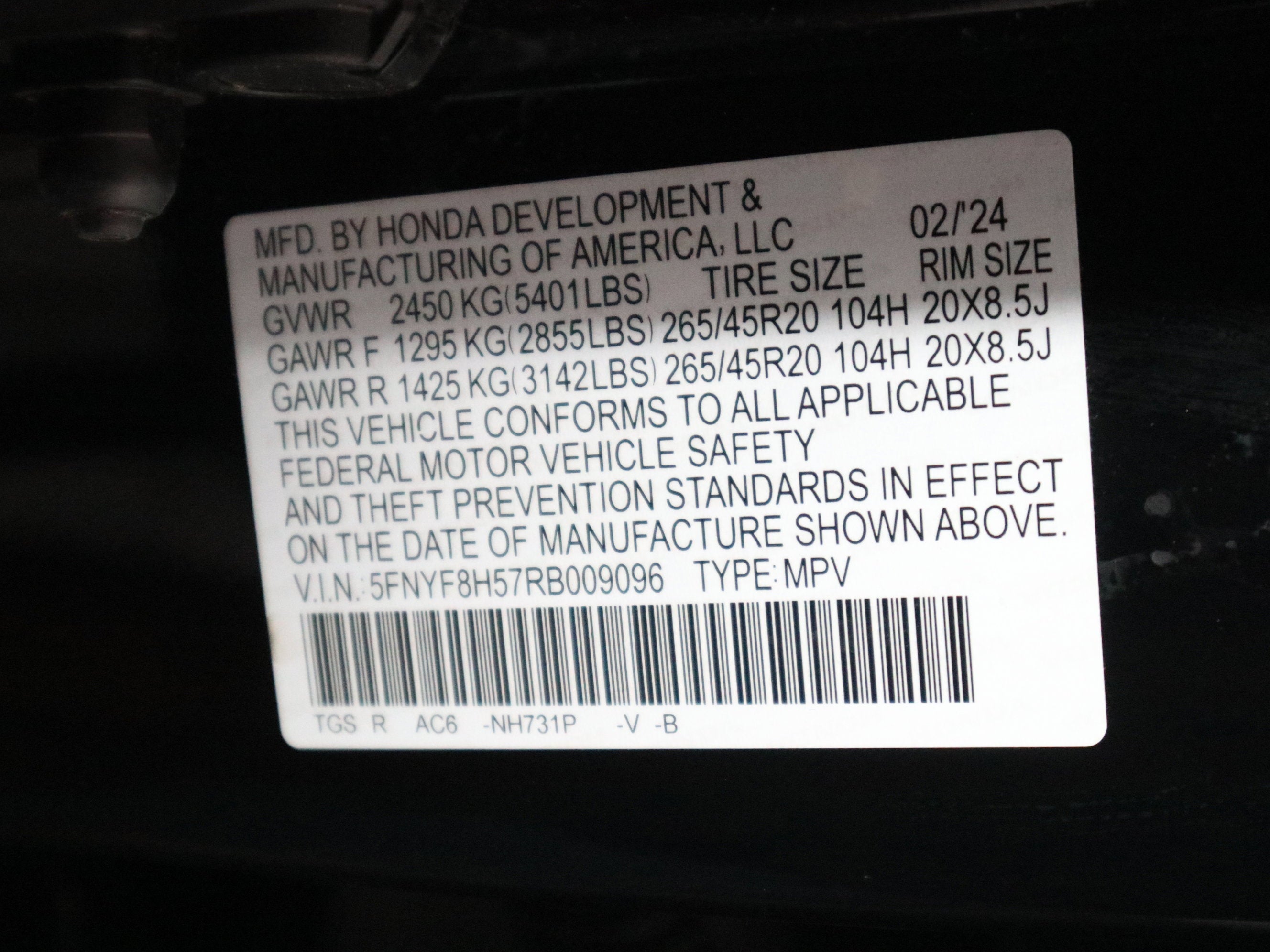 2024 Honda Passport EX-L