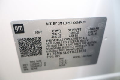 2026 Chevrolet Trailblazer LT