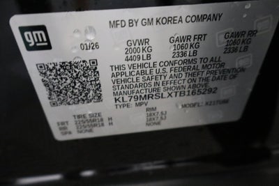 2026 Chevrolet Trailblazer LT