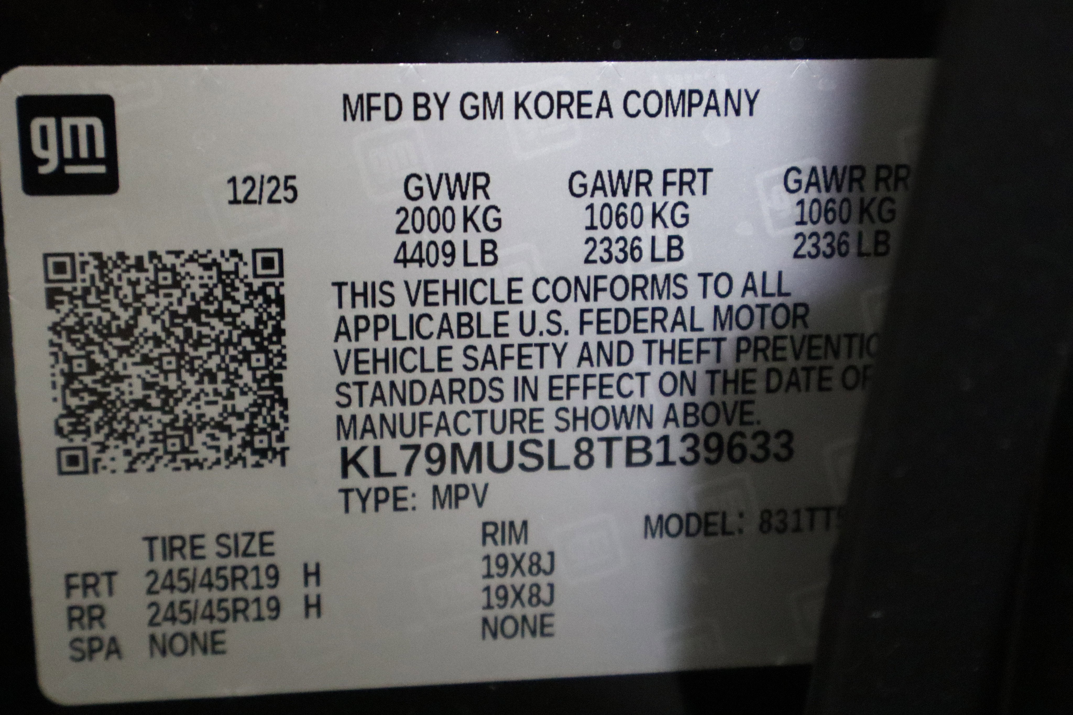 2026 Chevrolet Trailblazer RS