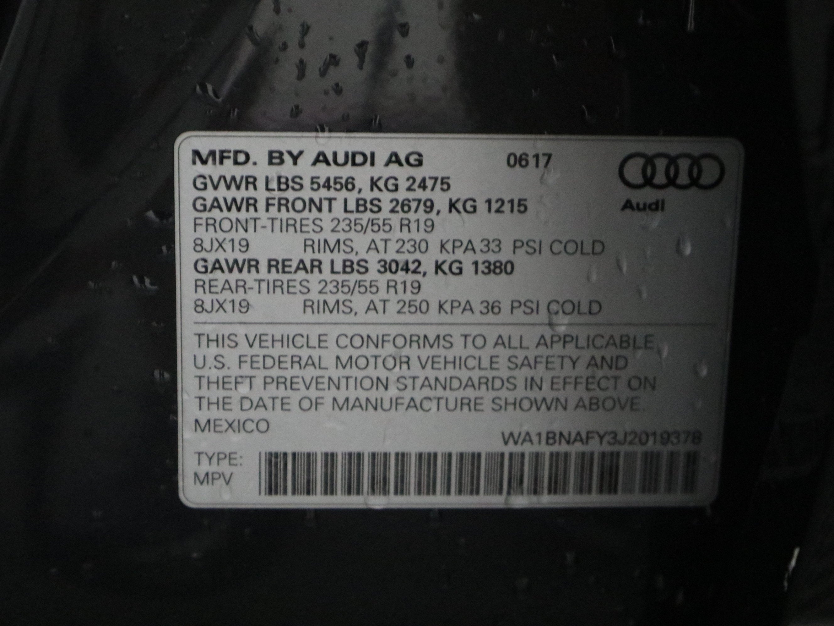2018 Audi Q5 2.0T Premium