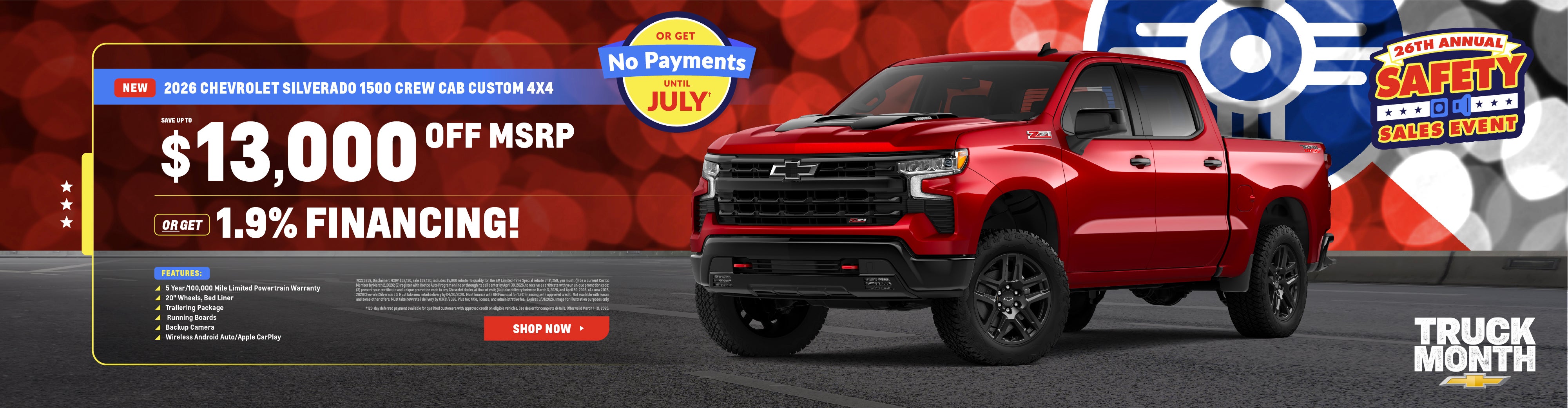 2026 Chevrolet Silverado 1500 Crew Cab LT 4x4