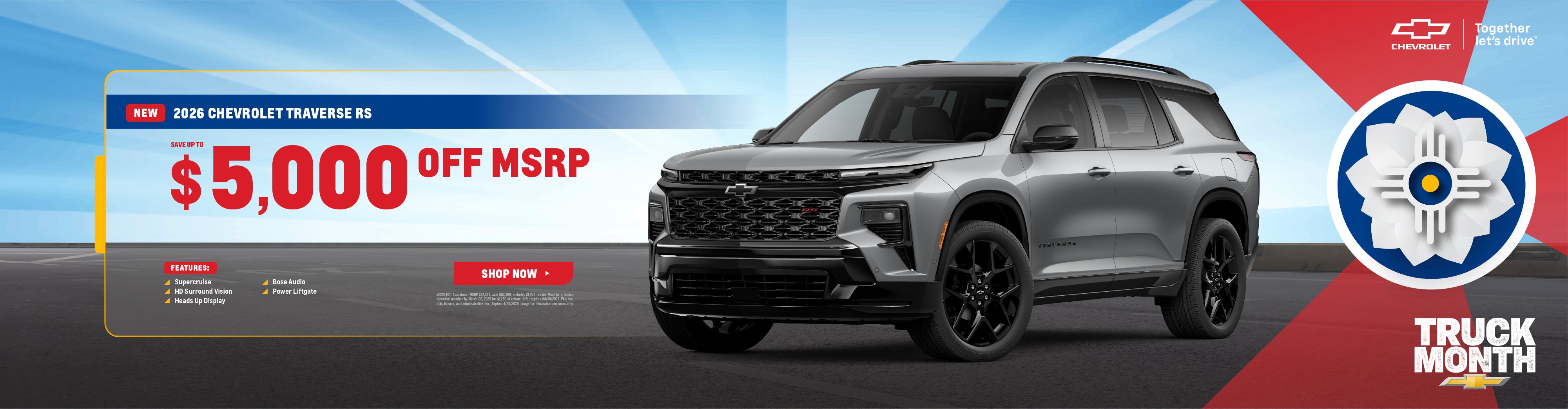 2026 Chevrolet Traverse RS