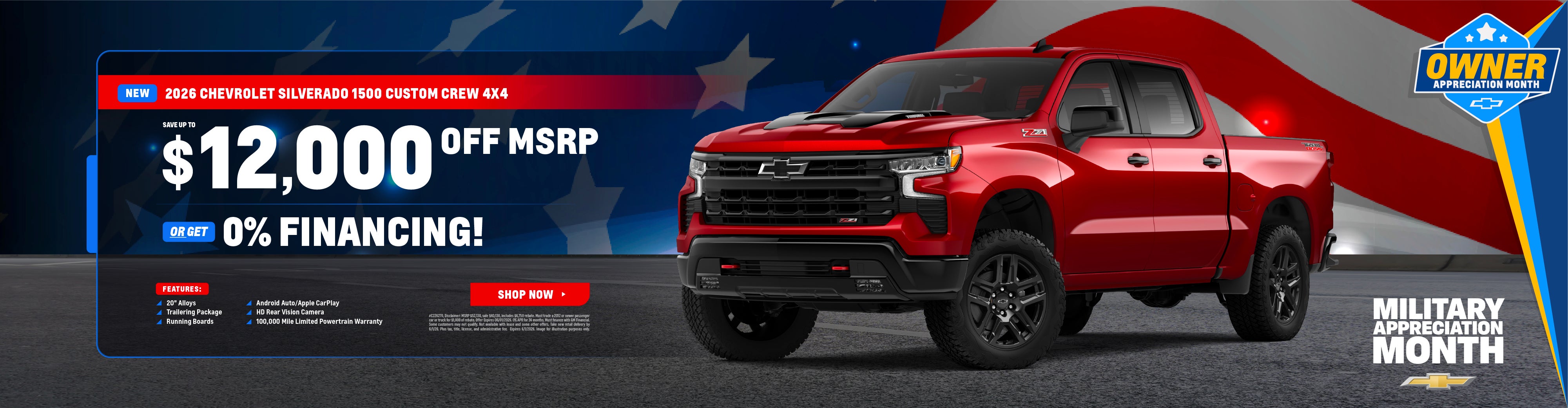 2026 Chevrolet Silverado 1500 Crew Cab LTZ 4x4