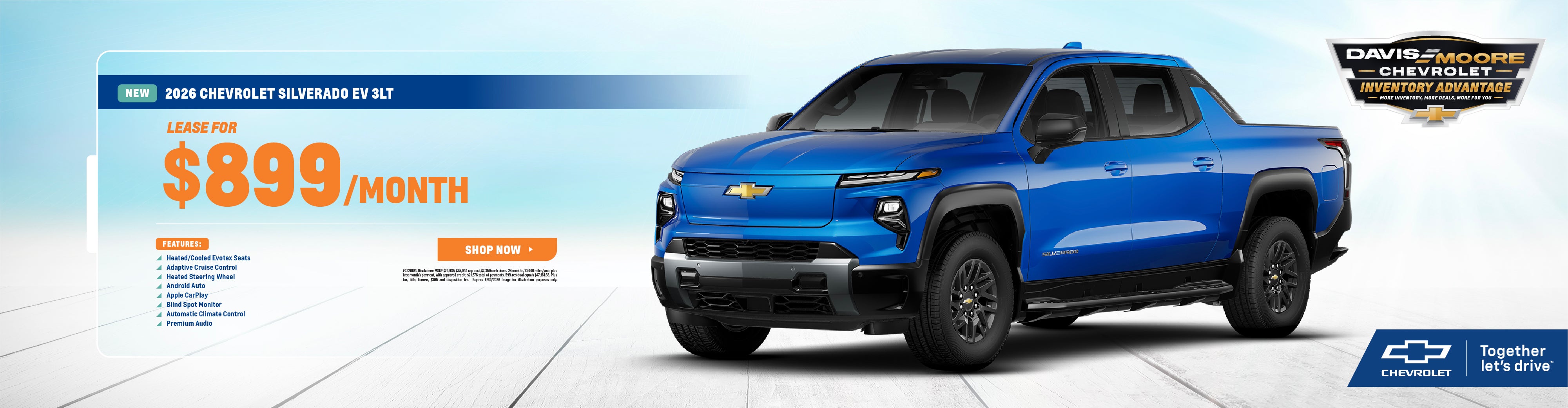 2026 Chevrolet Silverado EV 3LT