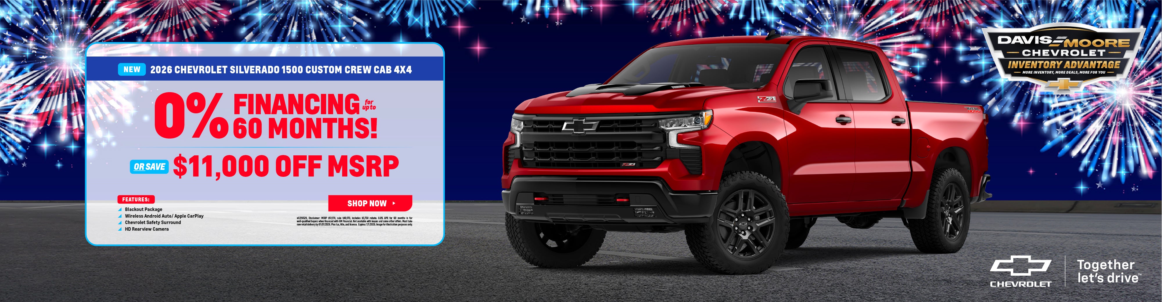2026 Chevrolet Silverado 1500 Crew Cab LTZ 4x4