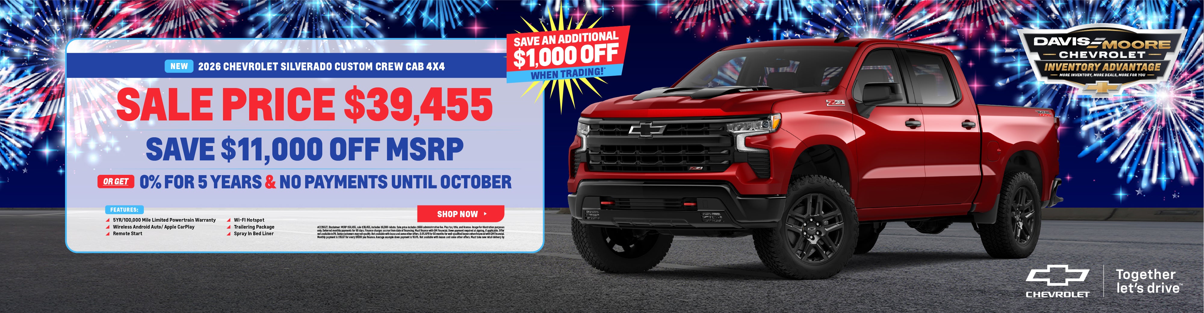 2026 Chevrolet Silverado 1500 Crew Cab LTZ 4x4